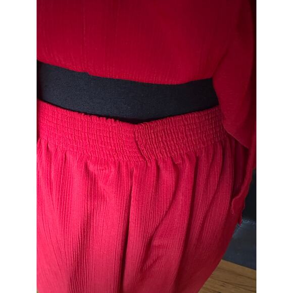 Allison Daley Red Shirt & Pant Set – Petite 12P - Picture 4 of 8